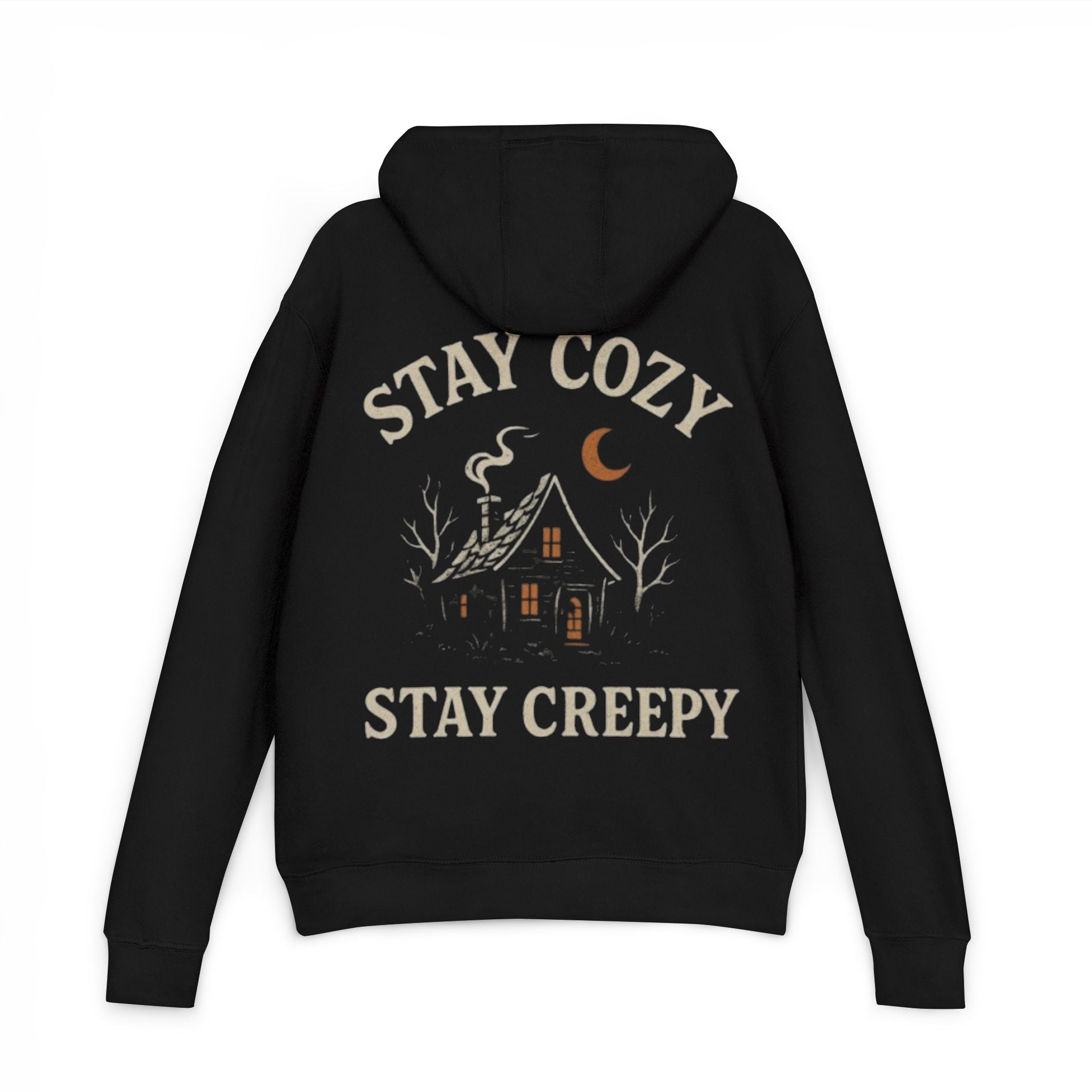 Stay Cozy, Stay Creepy Hoodie – Witchy Gothic Apparel | Astral Embers Studio