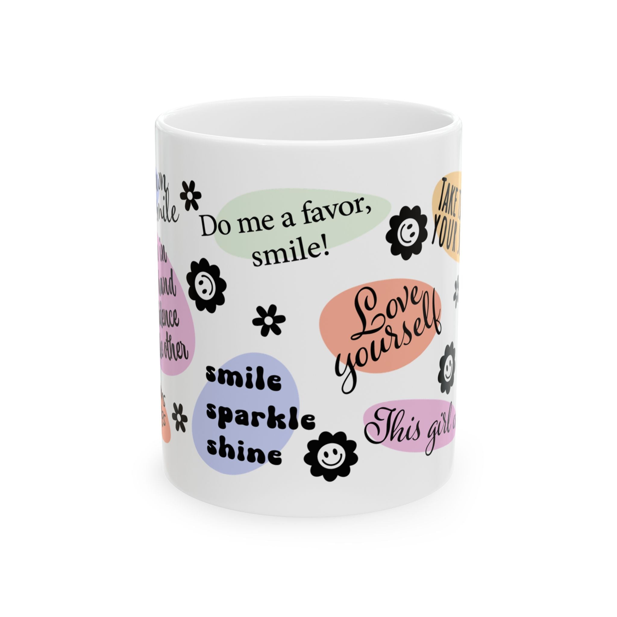 ✨Cosmic Encouragement Mug – Witchy Motivational Coffee Mug, 11oz | Astral Embers Studio✨