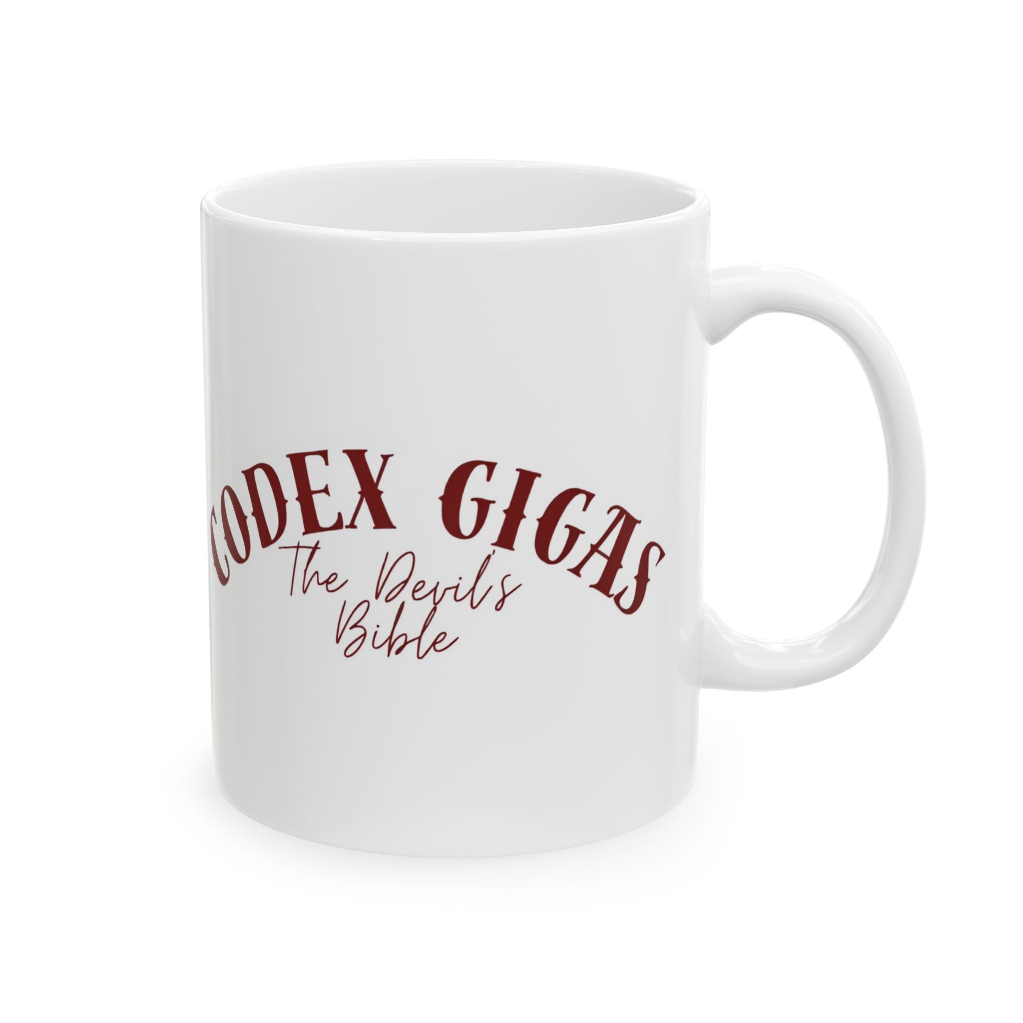 🕯️ Codex Gigas ☕ The Devil’s Bible Mug | Gothic Medieval Coffee Cup | Dark Academia Gift