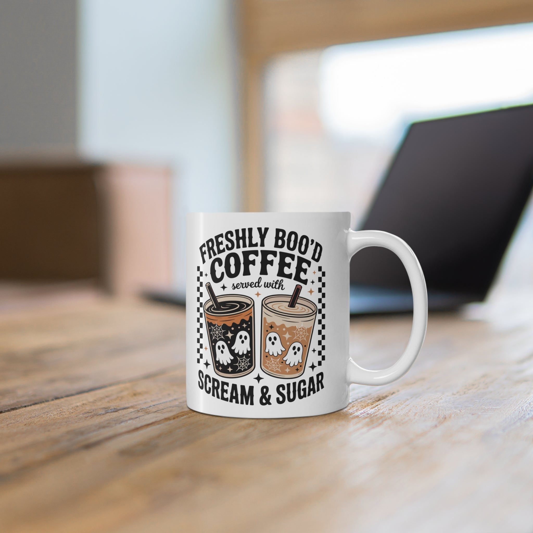 Freshly Boo’d Mug – Funny Witchy Coffee Mug | Astral Embers Studio ☕👻