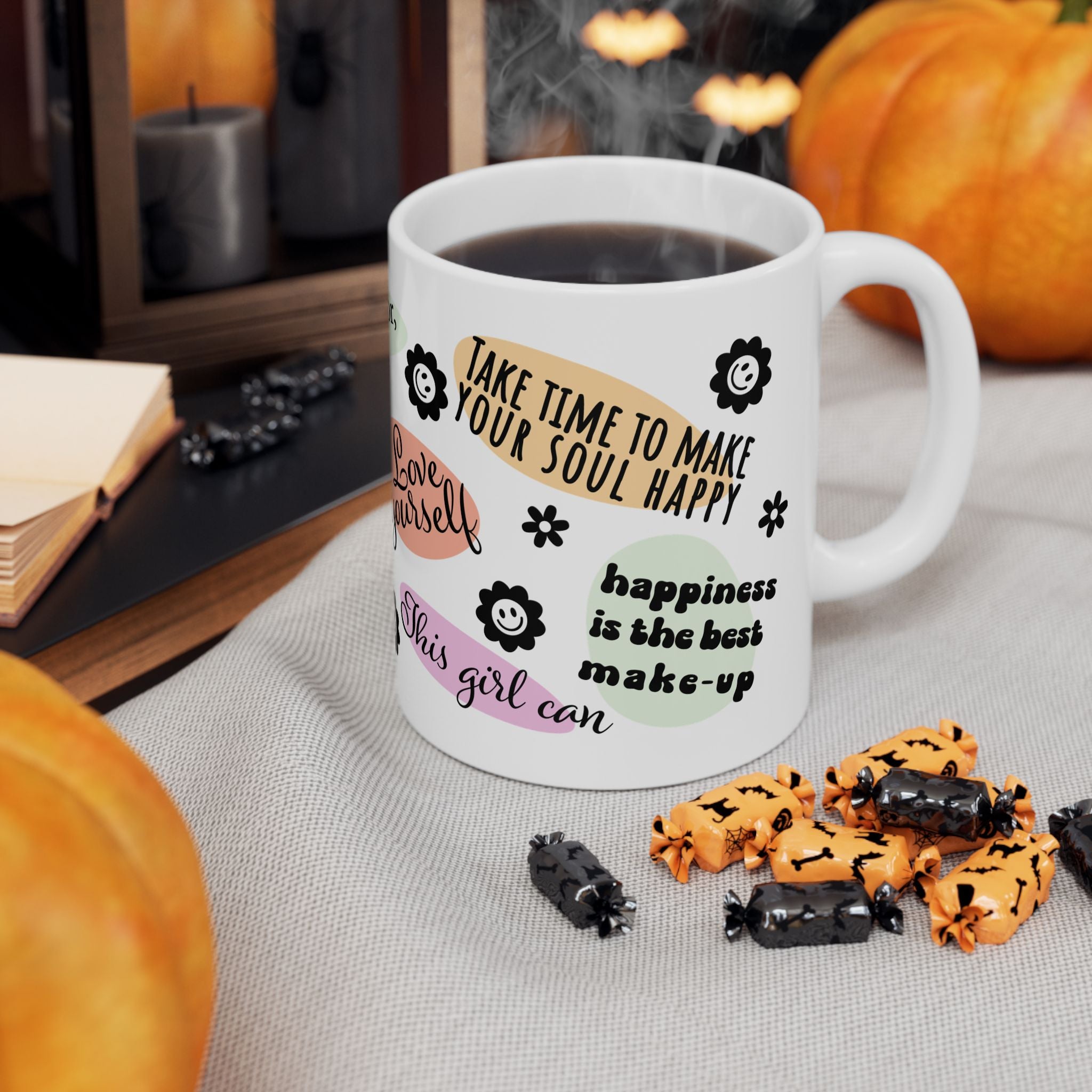 ✨Cosmic Encouragement Mug – Witchy Motivational Coffee Mug, 11oz | Astral Embers Studio✨
